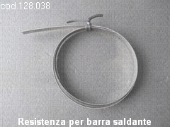 Resistenza per barra saldante